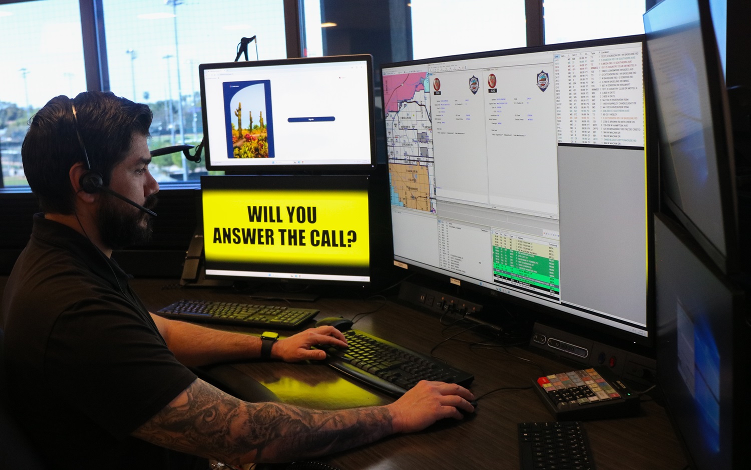 9-1-1 operator