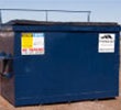3 yard metal bin